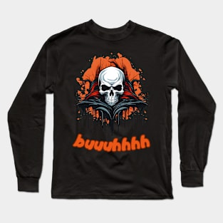 Buuhhhh-Halloween Haunt Long Sleeve T-Shirt